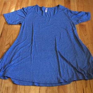 LuLaRoe Perfect T small blue